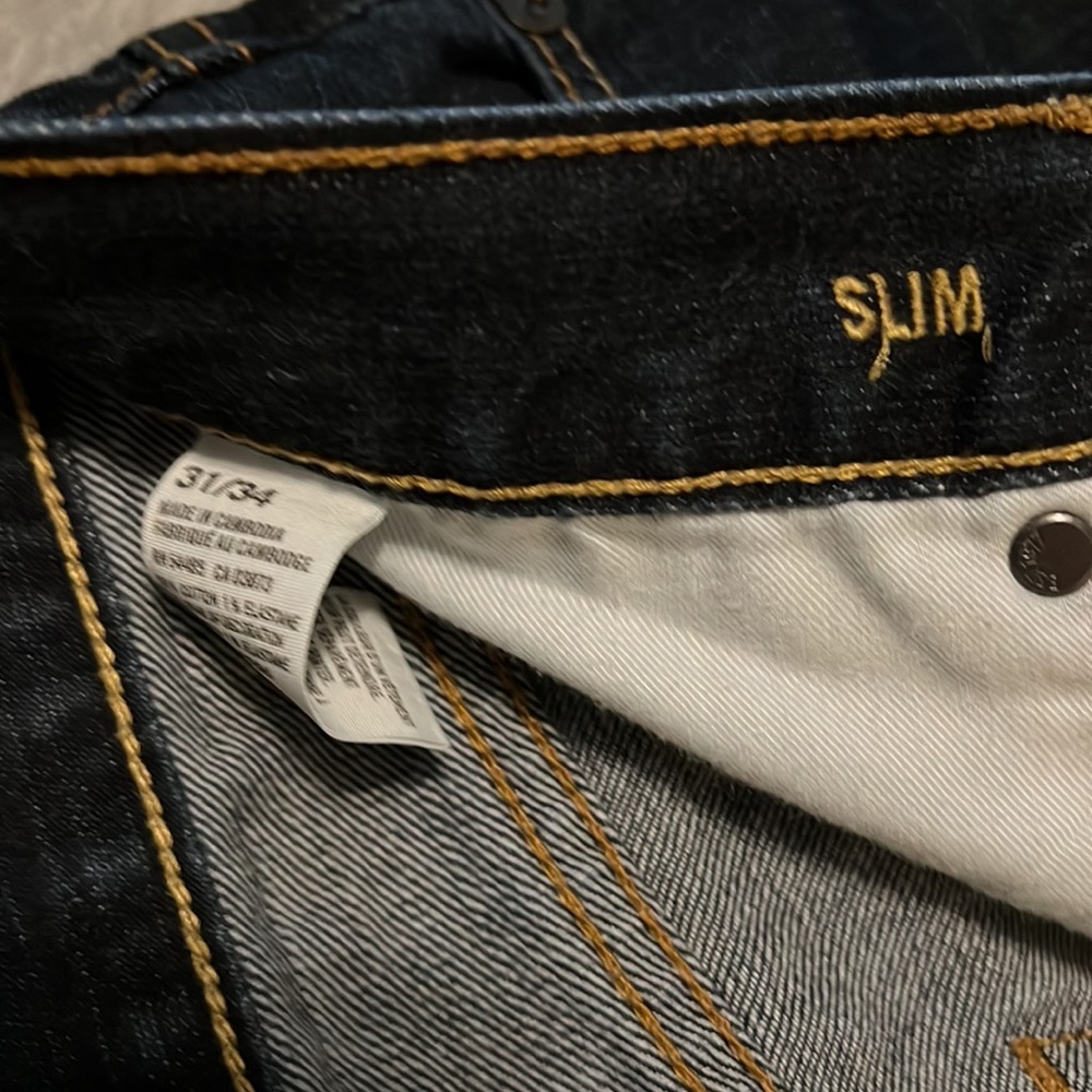 Mens American Eagle Slim cut Jeans, Size 31 x 34 - Picture 3 of 4